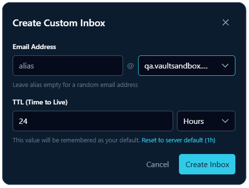 Custom Inbox